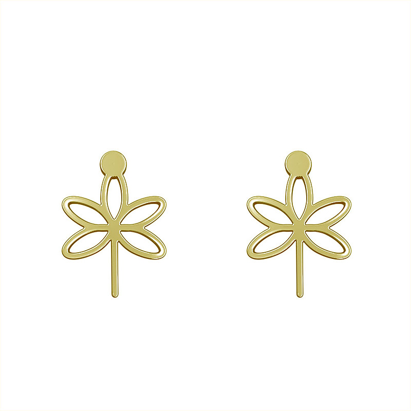 گوشواره طلا مدل برگ کد GA15997
