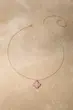 آویز طلا ونکلیف صورتی در ۴ سایز