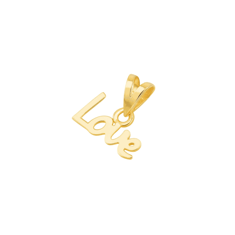آویز طلا لاو LOVE کد AS009