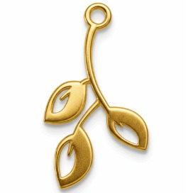 آویز شاخه طلا کد ۰۱۱۱