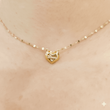 گردنبند طلا قلب Love