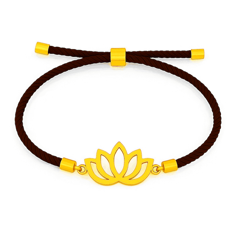 دستبند نخی لوتوس