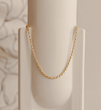 گردنبند زنجیر طلا طنابی کونیک
