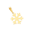 پلاک (آویز) طلا دانه برف