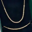 دستبند طلا زنانه طنابی کونیک