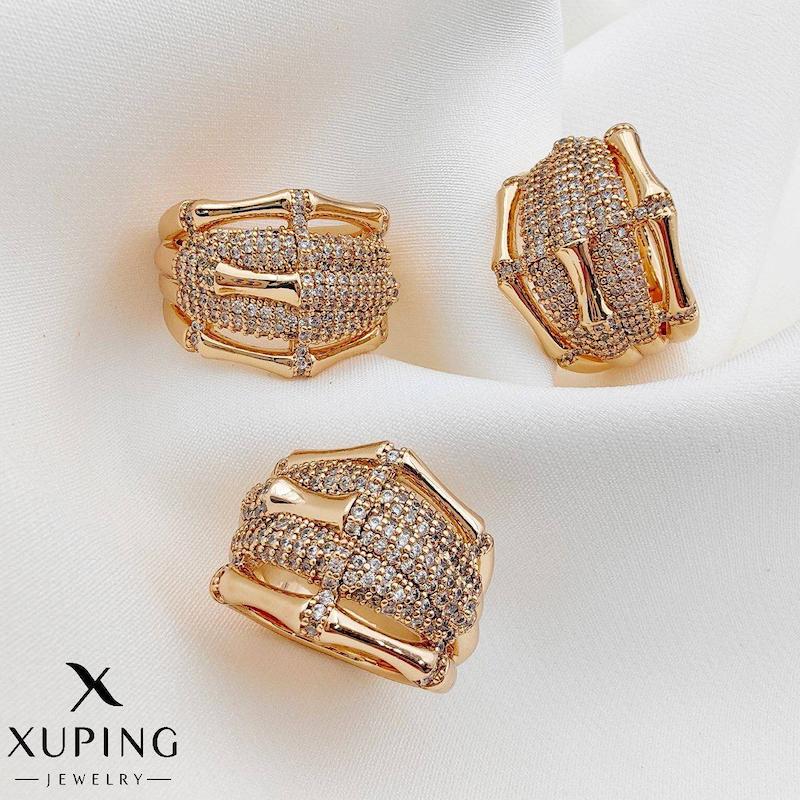 انگشتر بامبو طرح طلا ژوپینگ