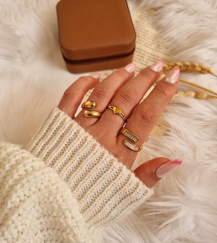 انگشتر استیل رنگ ثابت 4