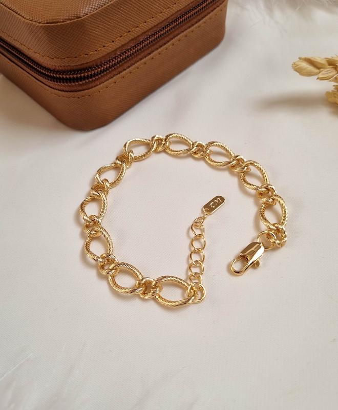 دستبند طرح طلا مانی CM