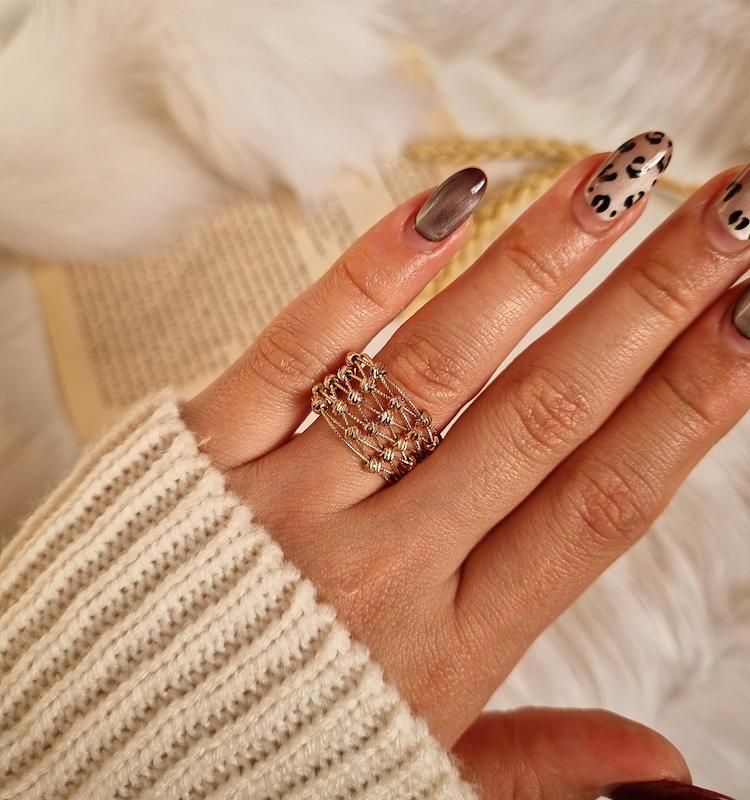 انگشتر آلبرنادو  فری سایز ژوپینگ 