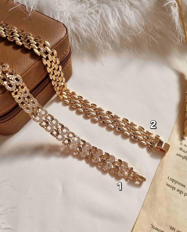 دستبند طرح طلا لوکس ژوپینگ D3