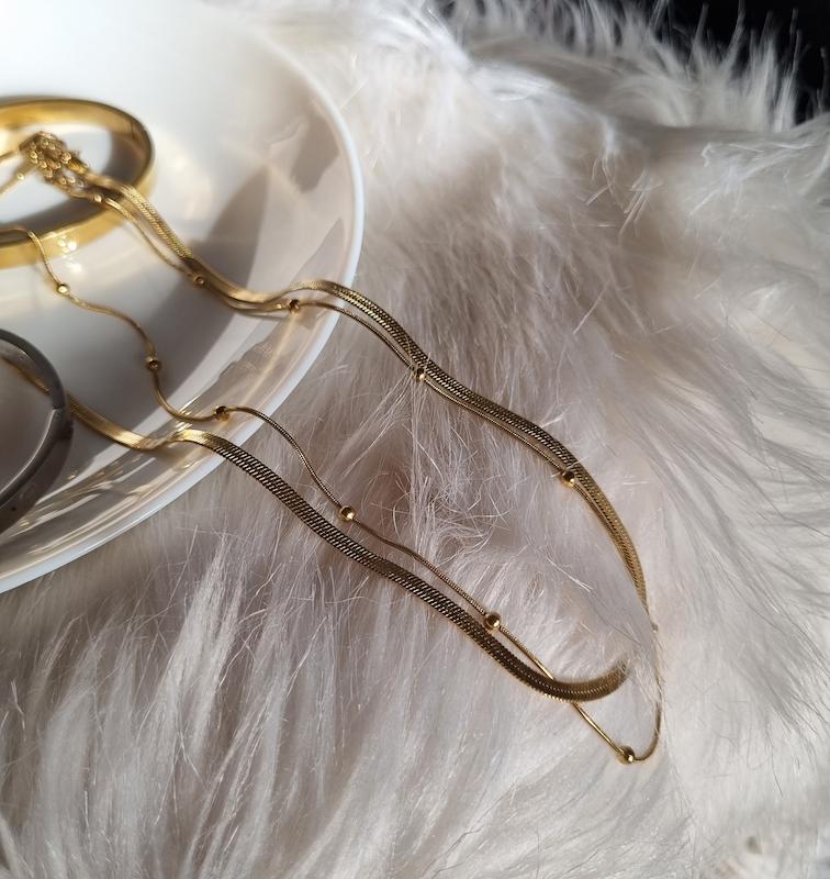 گردنبند هرینگبون و البرنادو استیل