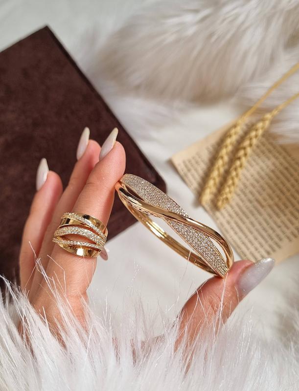 بنگل طرح طلا  ژوپینگ Da2