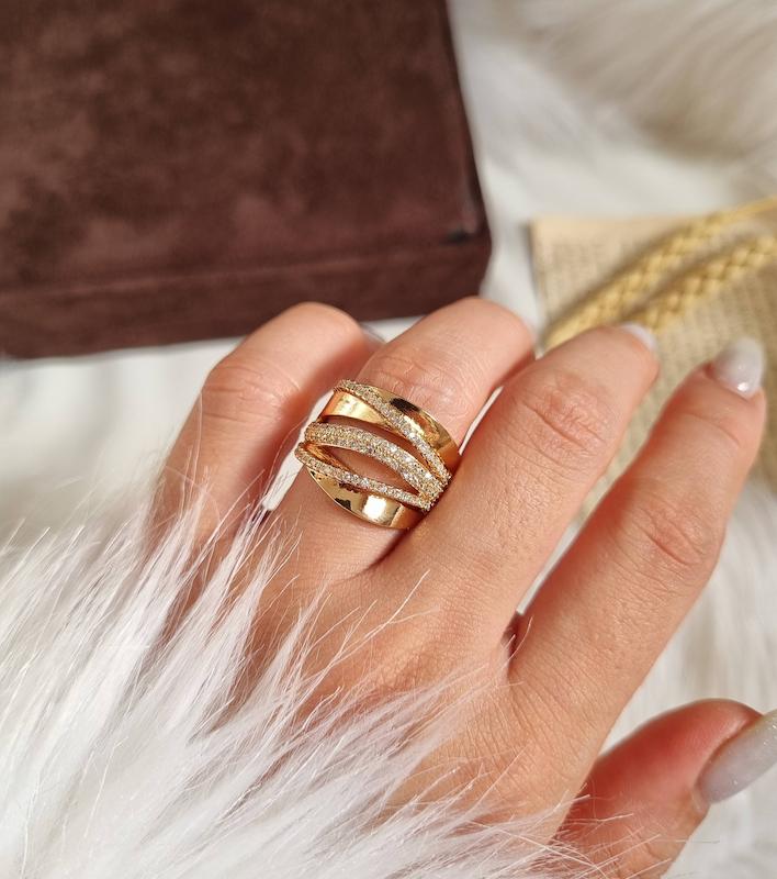 انگشتر طرح طلا Da2