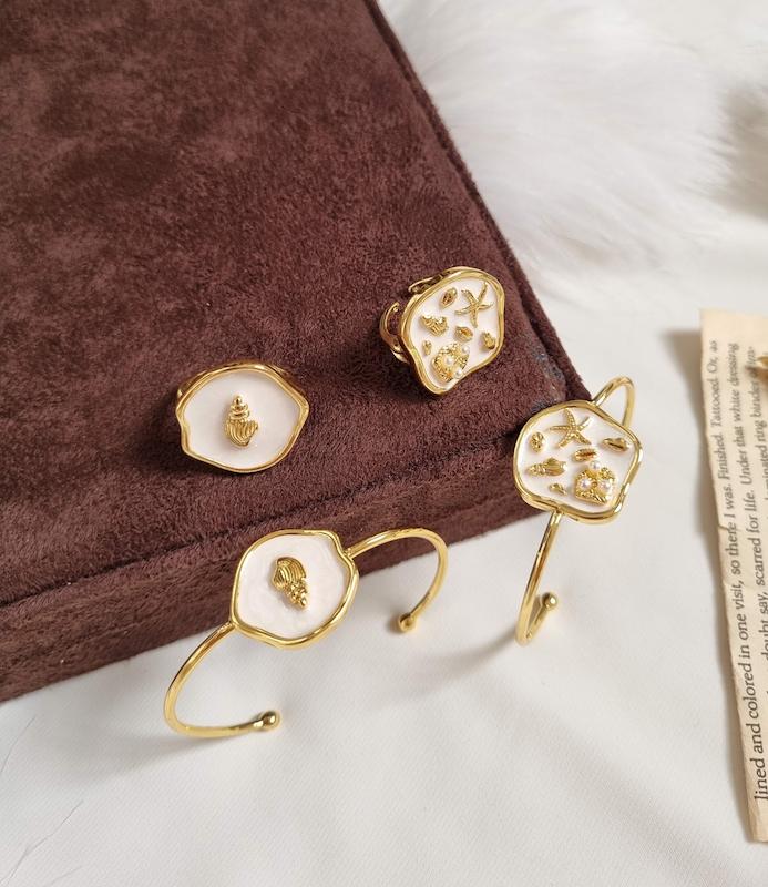 ست بنگل و انگشتر میناکاری M4