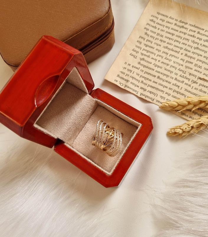 انگشتر نمادار طرح طلا A14