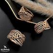 انگشتر ژوپینگ طرح طلا A19