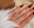 انگشتر ژوپینگ طرح طلا A19