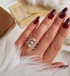 انگشتر طرح طلا ژوپینگ A11