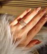 انگشتر ژوپینگ طرح طلا A19