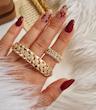 بنگل بافت طرح طلا ژوپینگ D48