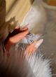 انگشتر حلقه پشت حلقه جواهری A74