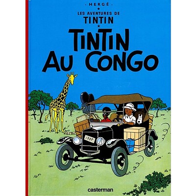 تن تن در کنگو (فرانسوی)