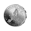 سکه 5 یورویی تن تن ، یادبود 90 سالگی (ساده)