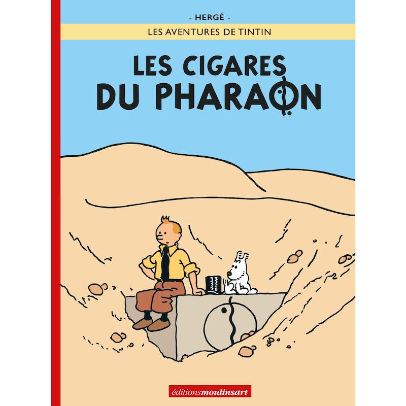 کتاب تن تن Les Cigares du Pharaon