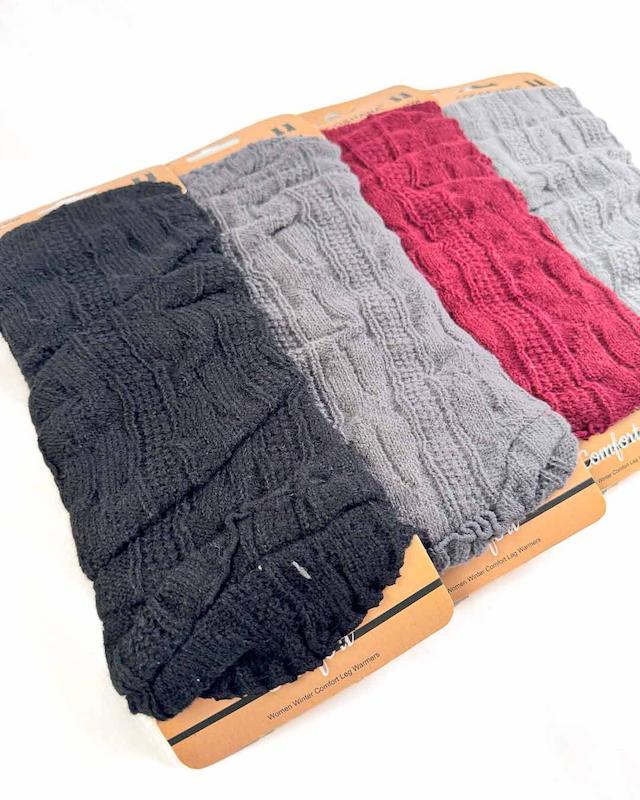 لگ وارمر بافت دار 