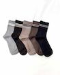 جوراب کبریتی مردانه سه خط