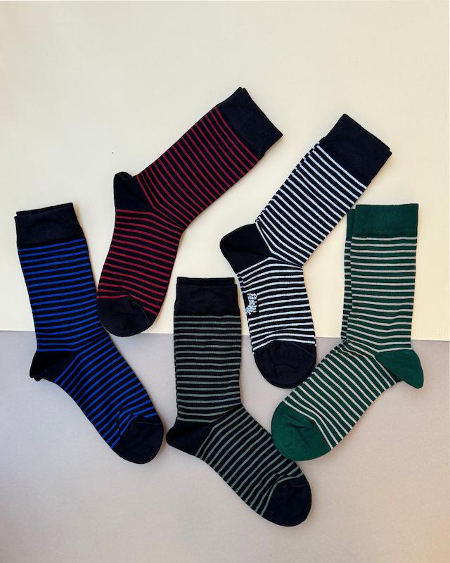 جوراب مردانه راه راه