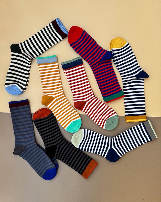 جوراب راه راه زنانه