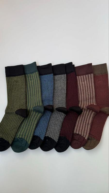 جوراب کلاسیک بافت دار