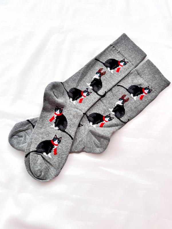 جوراب گربه کروات پوش