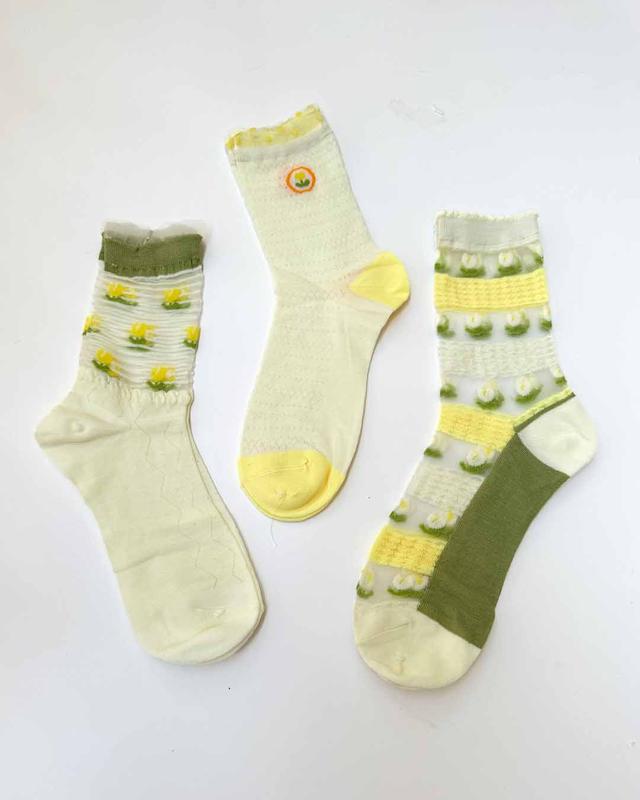 جوراب شیشه ای بابونه