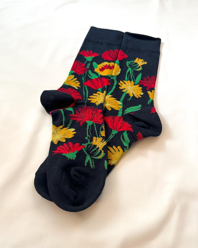 جوراب لاله های شب تاب