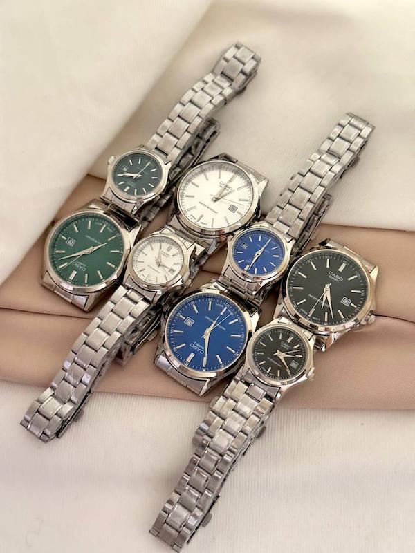 کاسیو نقره ای