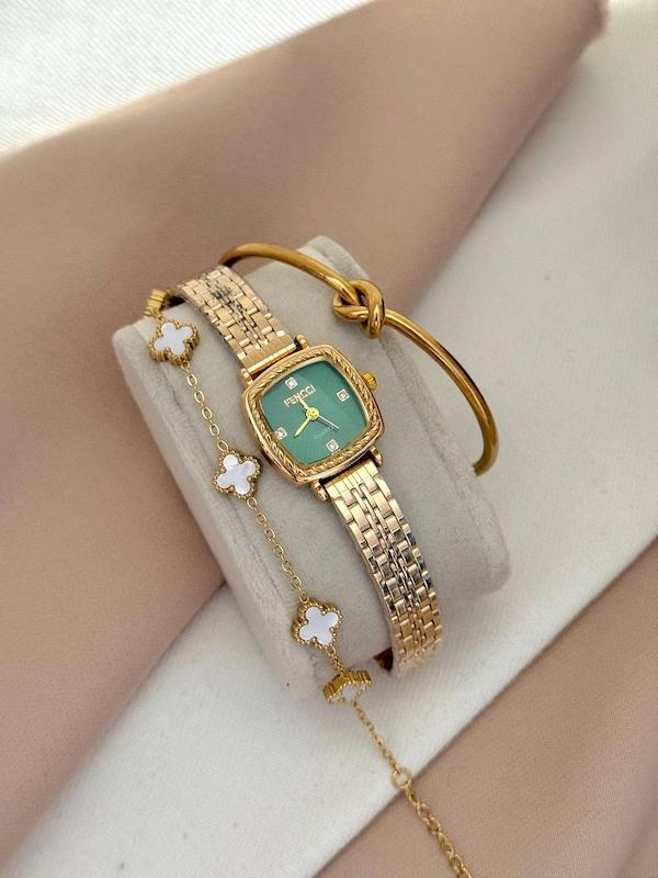 فنسی طلایی سبز 