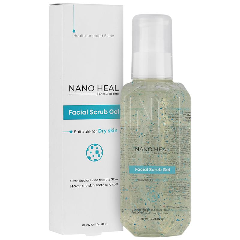 ژل شستشو صورت اسکراب دار مناسب پوست خشک نانوهیل