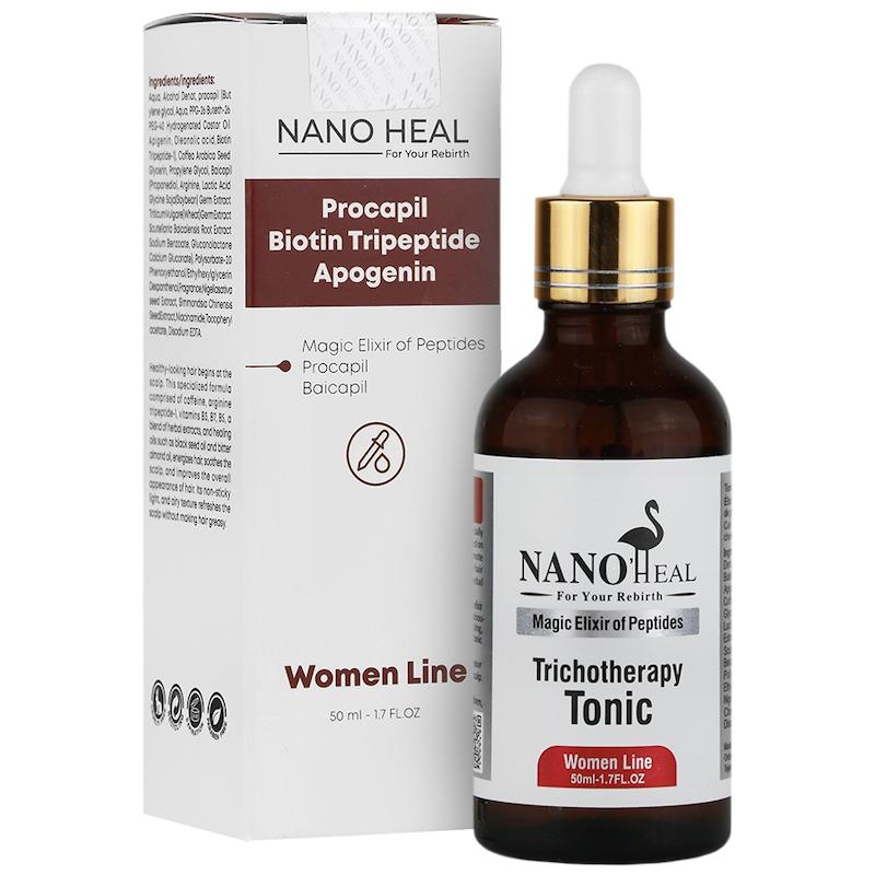 تونیک تقویت موی سر ویژه بانوان  نانوهیل