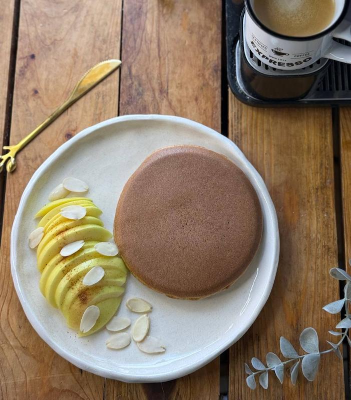 پنکیک با شکر خرما