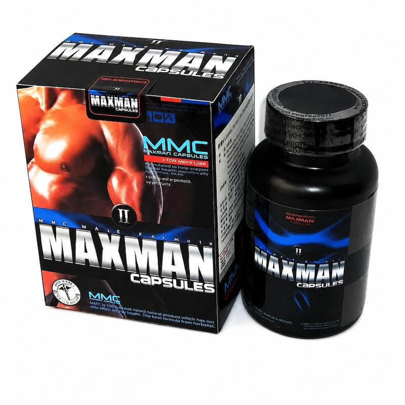 قرص 60 عددی MAX MANتقویت‌ نعوظ, افزایش زمان رابطه و تستوسترون