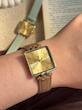 ساعت چرم مربع کد ۹۰