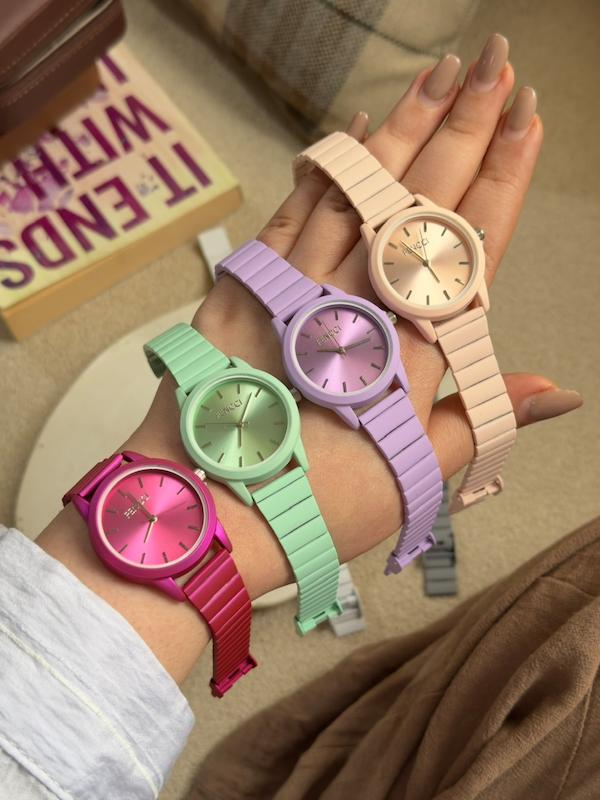 ساعت استیل فنسی پاستیلی