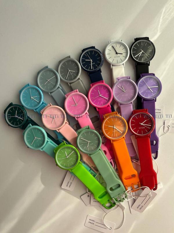 ساعت سیلیکونی بالن گرد خطی