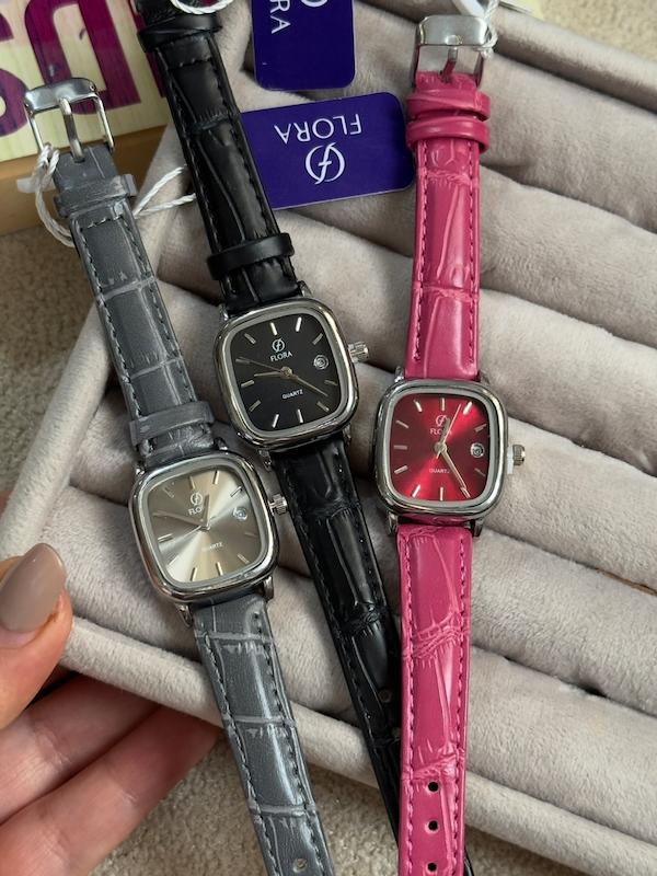 ساعت چرم برند فلورا