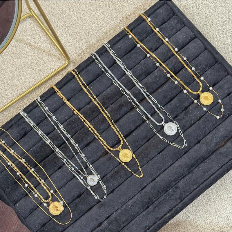 گردنبند های چندلاین الیزابت