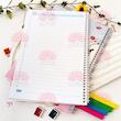 📓دفتر خط دار ۵۰ برگ کرومی و فانتزی📓