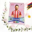 ⚽دفتر نقاشی رحلی فوتبالی مسی⚽
