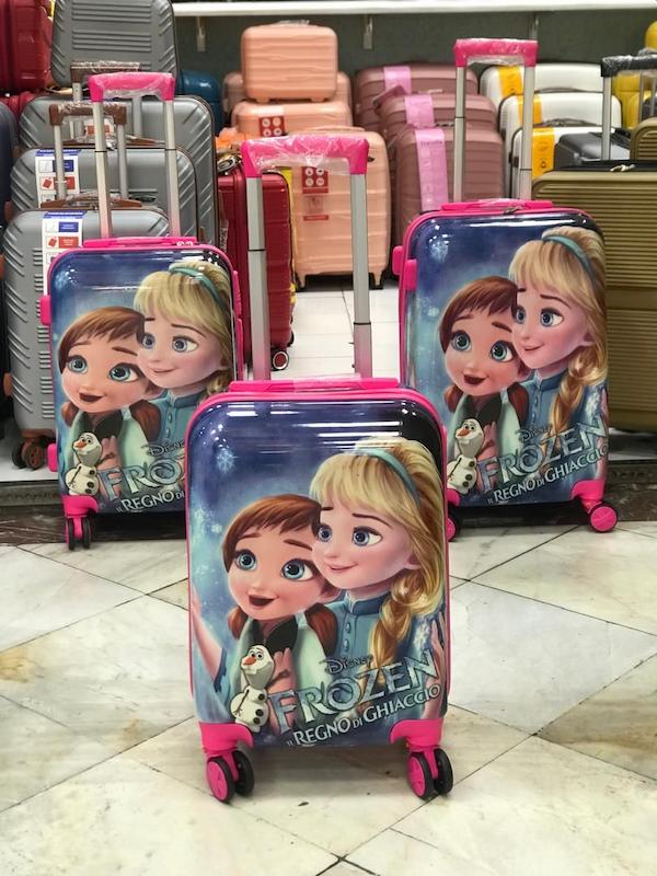 چمدان بچگانه دخترانه سایز کوچک 